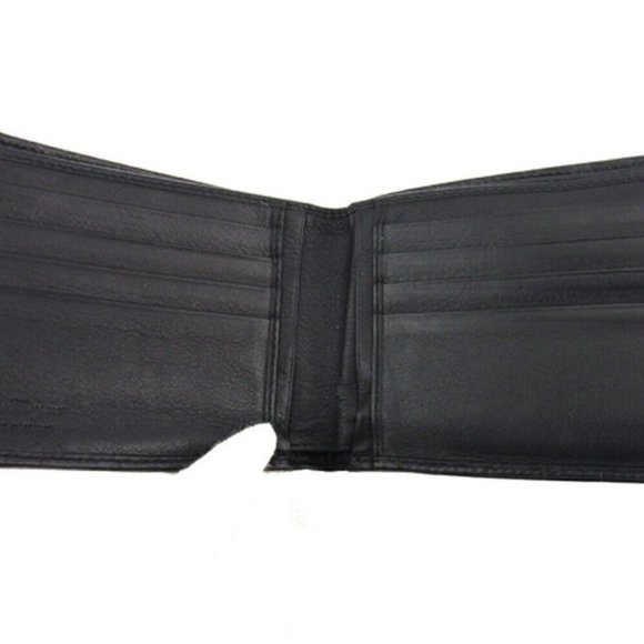 Salvatore Ferragamo bi-fold wallet Ganchini pattern leather Authentic  used - Picture 5 of 8